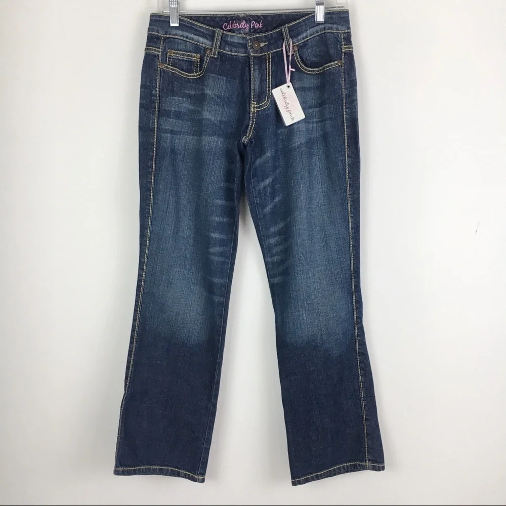 NEW Celebrity‎ PInk Womens Size 29 Distressed Jeans